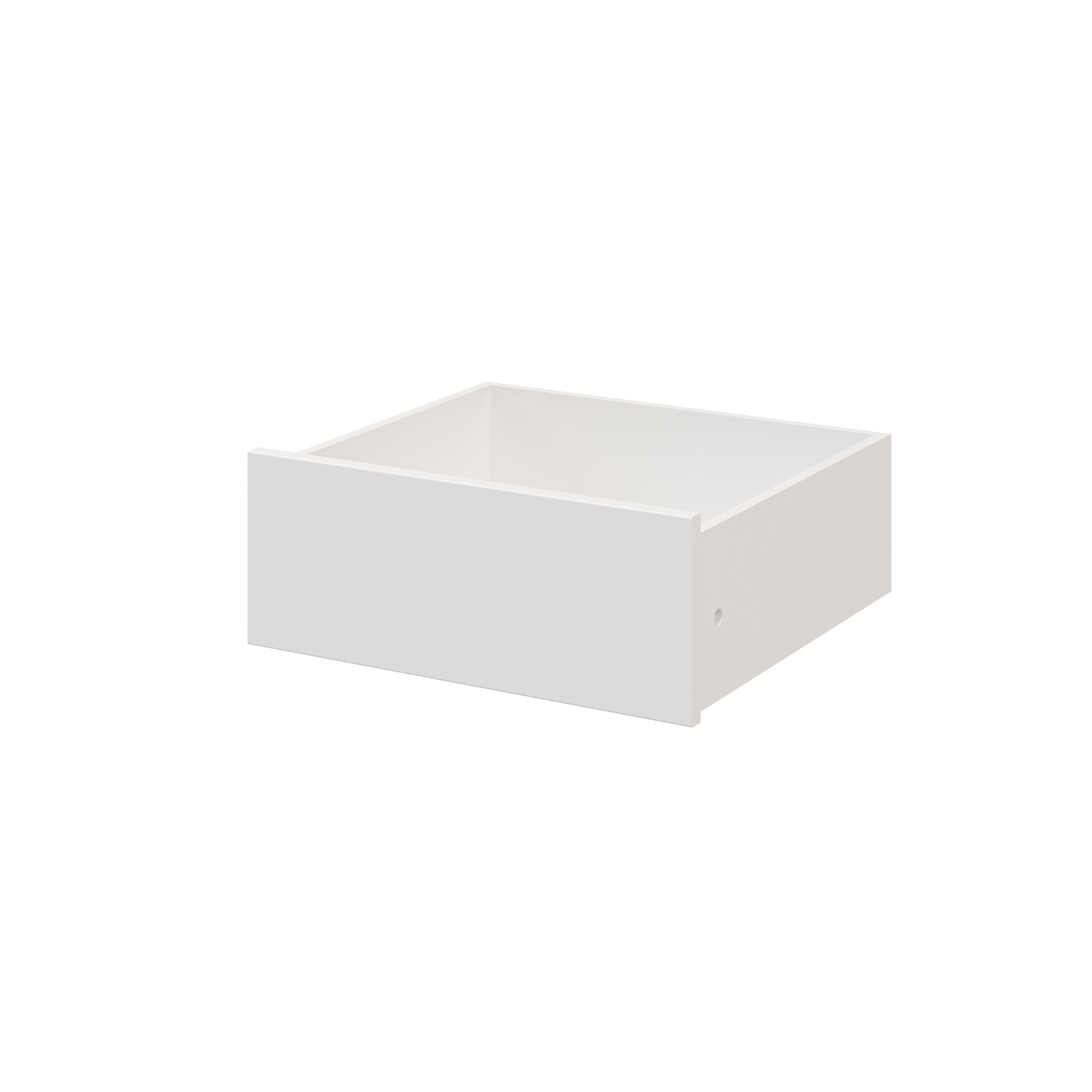 GoodHome Atomia White Slab Internal Drawer (H)170mm (W)464mm (D)390mm