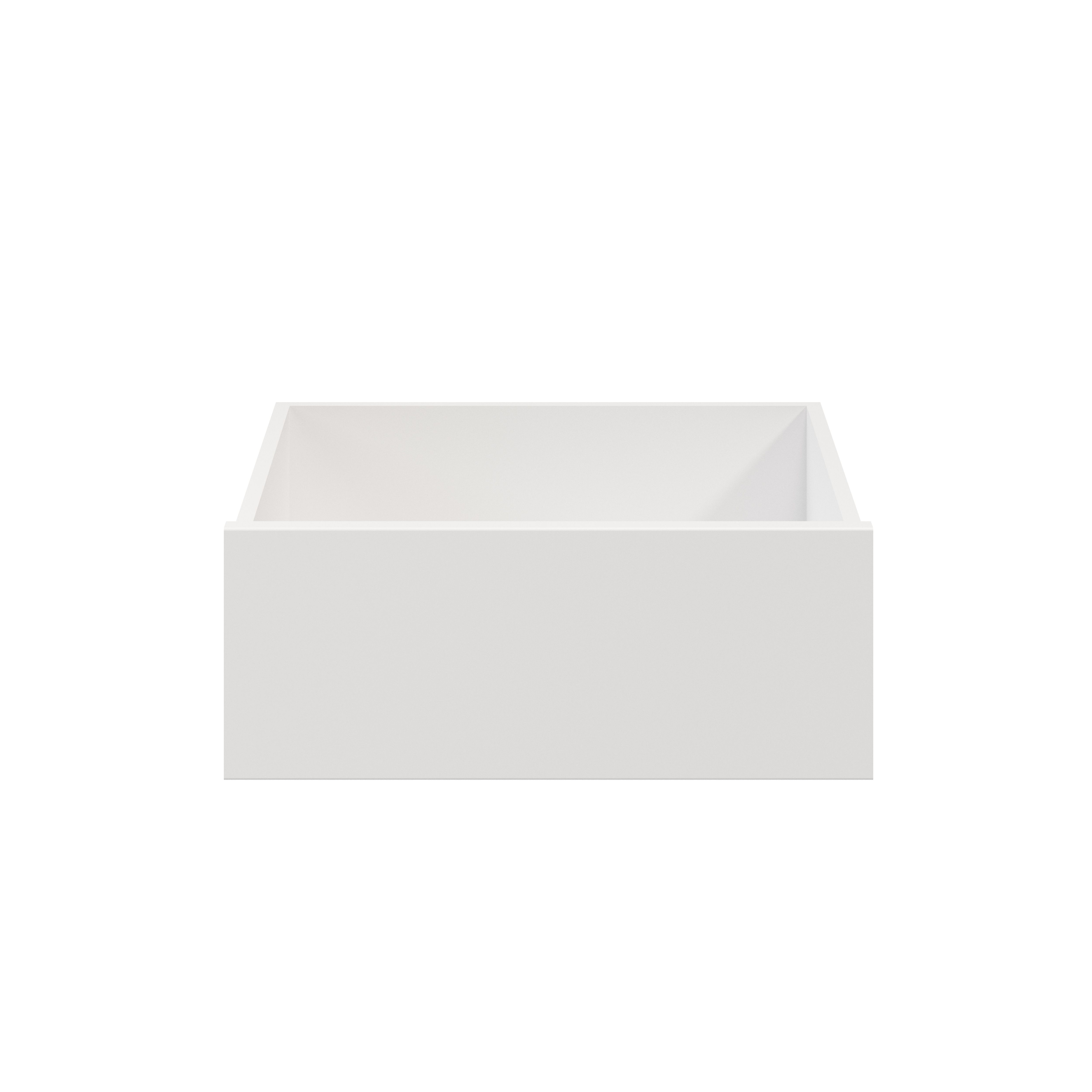 GoodHome Atomia White Slab Internal Drawer (H)170mm (W)464mm (D)390mm
