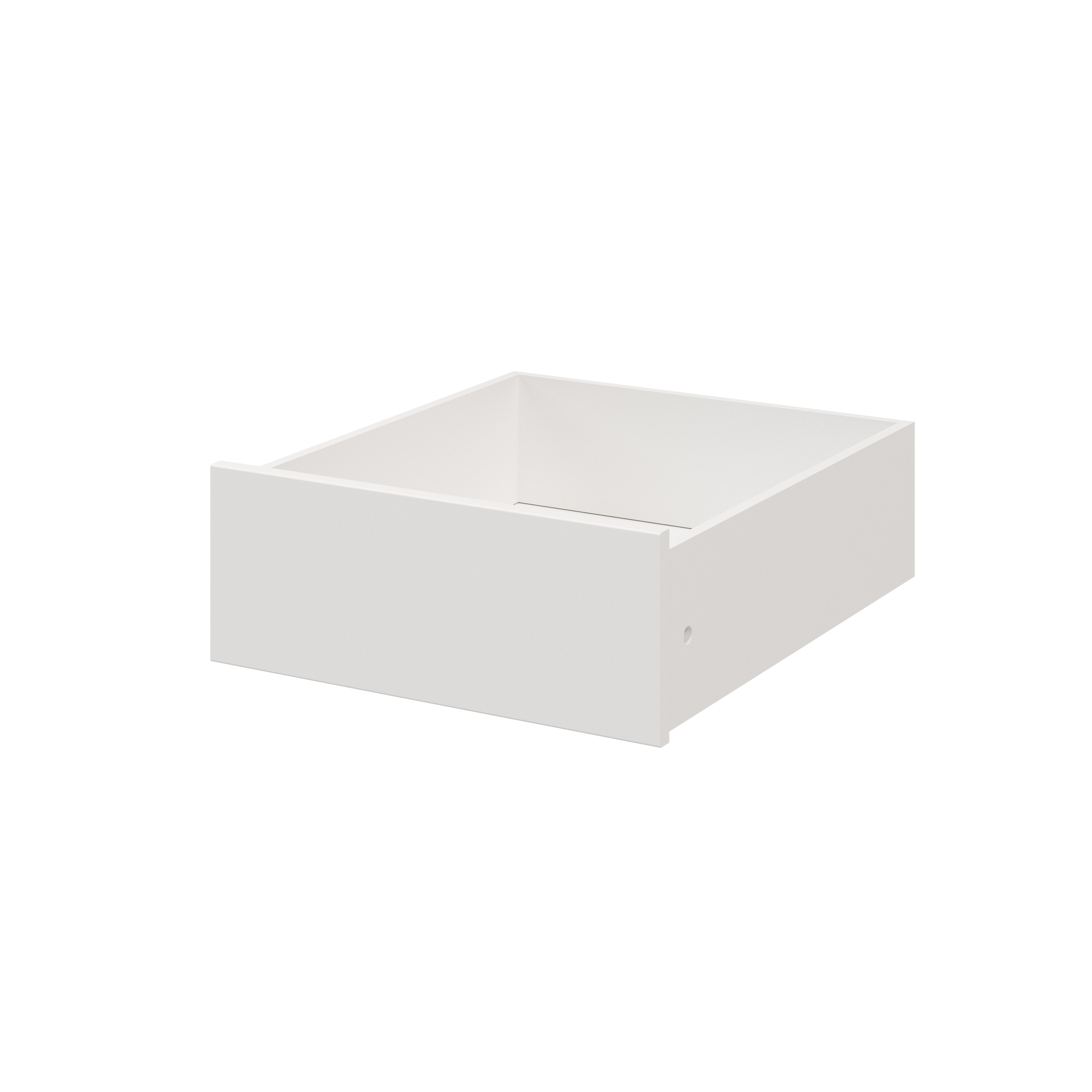 GoodHome Atomia White Slab Internal Drawer (H)170mm (W)464mm (D)500mm