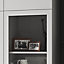 GoodHome Atomia White Transparent Non-mirrored Modular furniture door, (H) 1872mm (W) 497mm