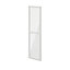 GoodHome Atomia White Transparent Non-mirrored Modular furniture door, (H) 1872mm (W) 497mm