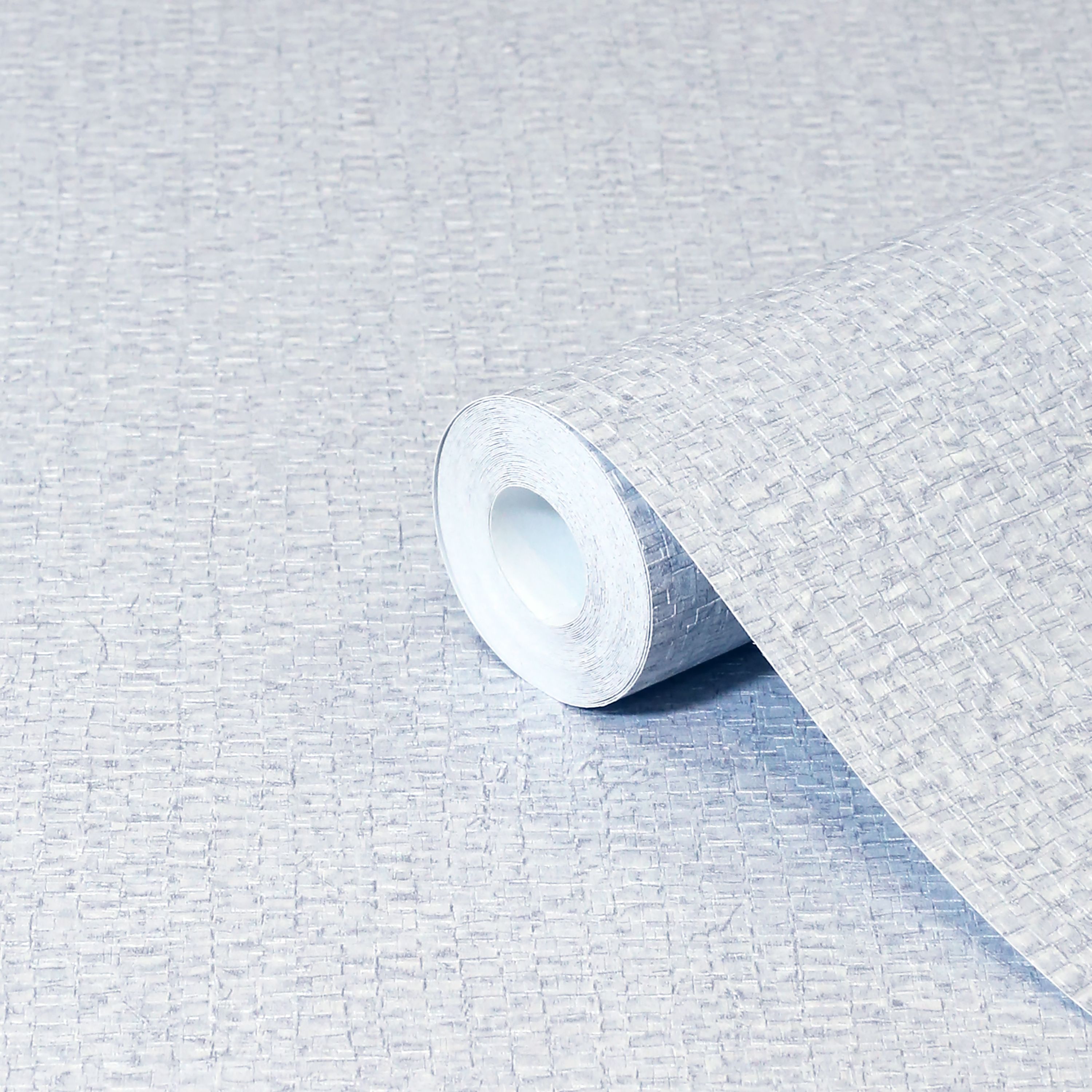 GoodHome Aure Grey Animal print Pearlescent effect Textured Wallpaper