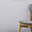 GoodHome Aure Grey Pearlescent effect Animal print Textured Wallpaper Sample