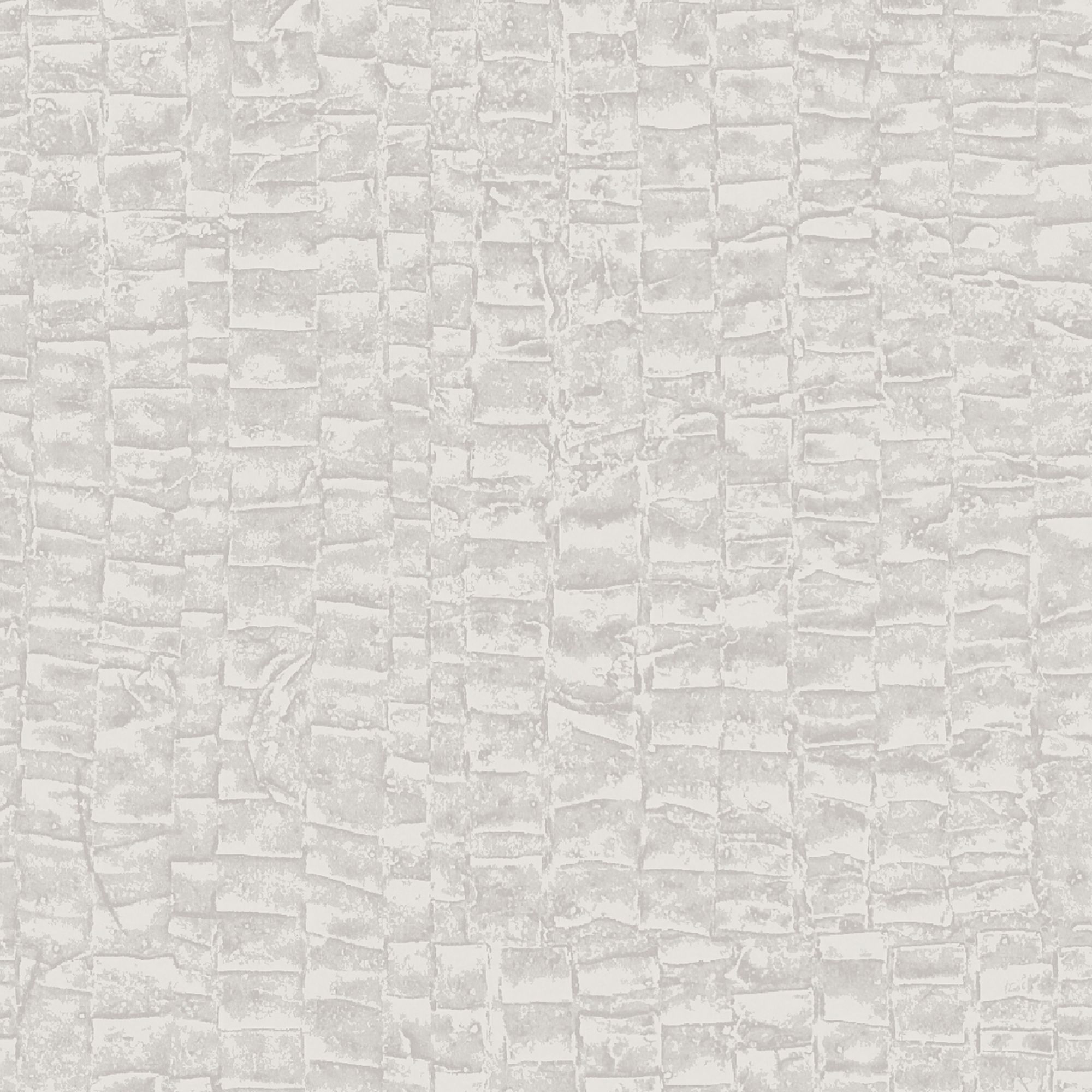 GoodHome Aure Light grey Pearlescent effect Animal print Textured Wallpaper Sample