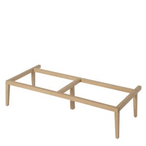 GoodHome Avela Oak Feet (H)210mm (W)1000mm