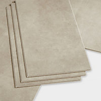 GoodHome Bachata Dark beige Tile effect Vinyl tile, 2.6m² of 14