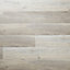 GoodHome Bachata Grey & white Wood effect Vinyl tile, 2.56m² of 14