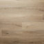 GoodHome Bachata Taupe Wood effect Vinyl tile, 2.56m² of 14