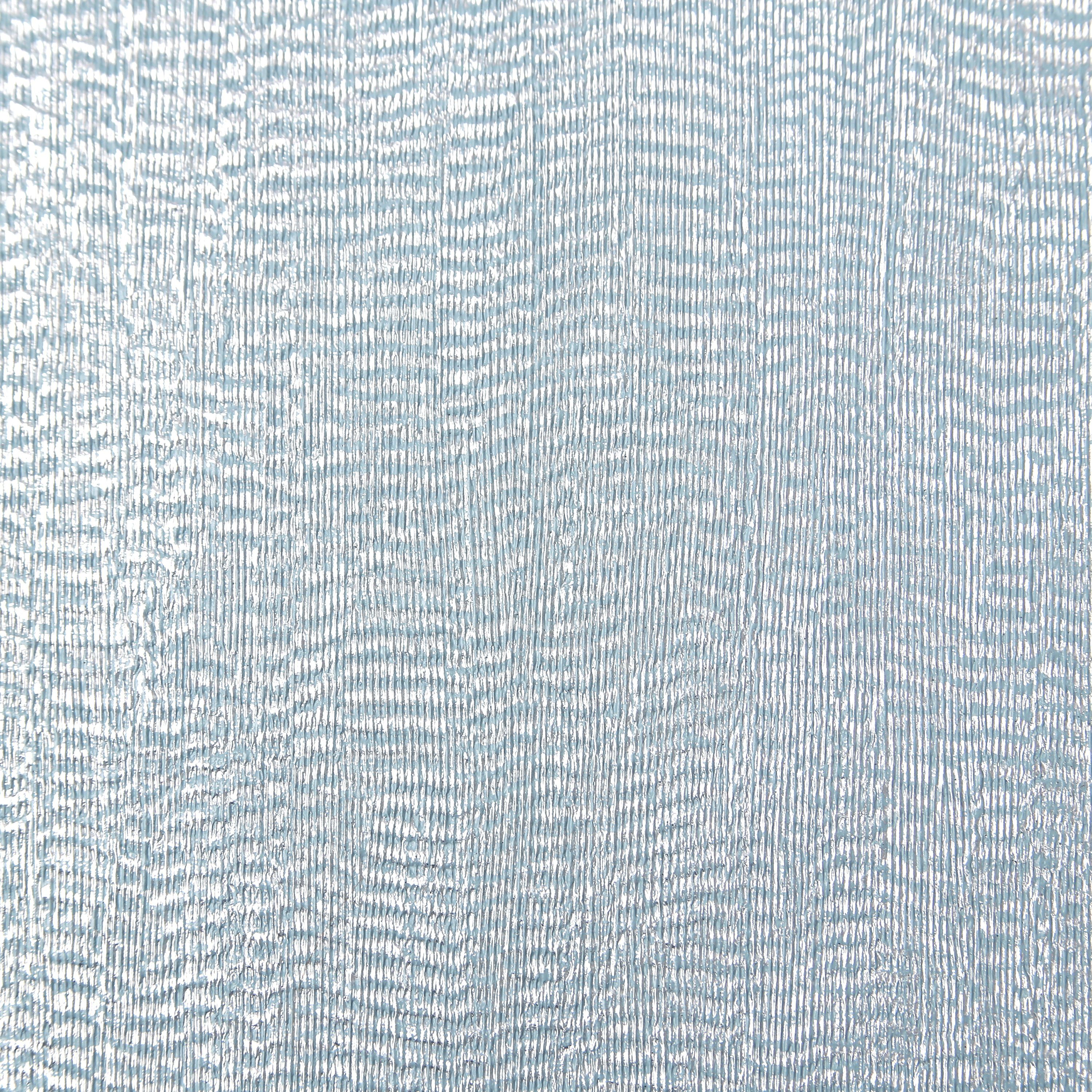 GoodHome Bacopa Teal Metallic effect Textured Wallpaper