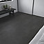 GoodHome BAILA Black Tile effect Luxury vinyl flooring tile, 2.23m² Pack
