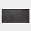 GoodHome BAILA Black Tile effect Luxury vinyl flooring tile, 2.23m² Pack