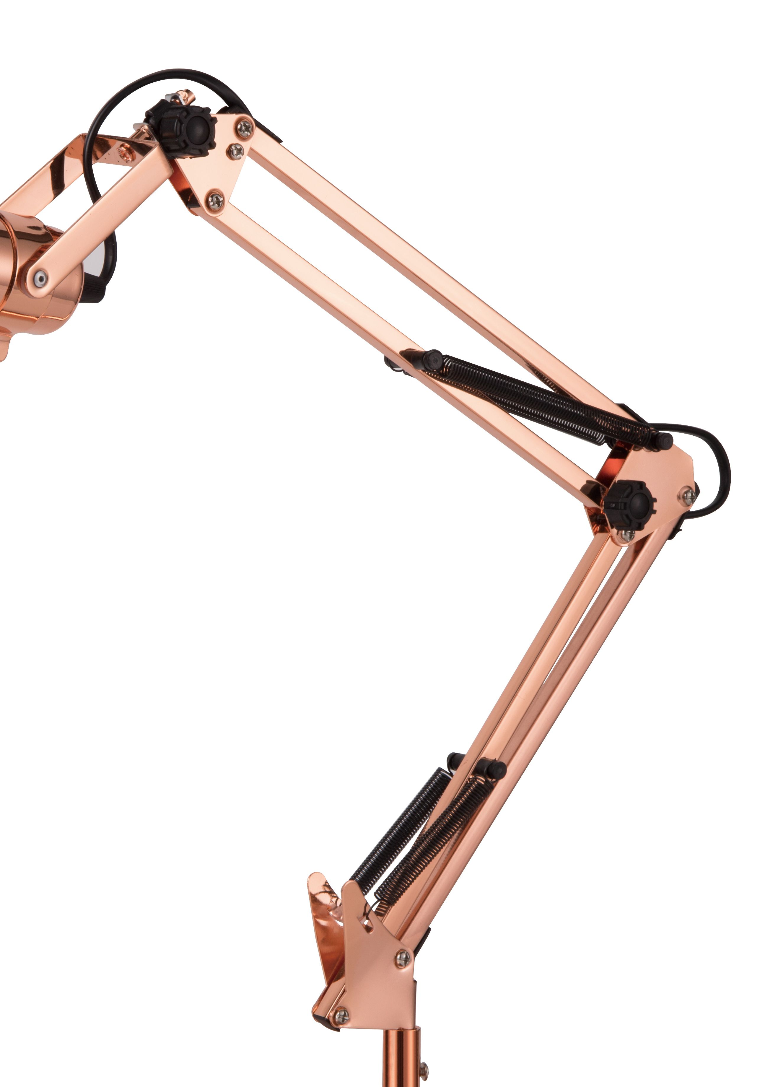 GoodHome Bakossi Copper effect Table light