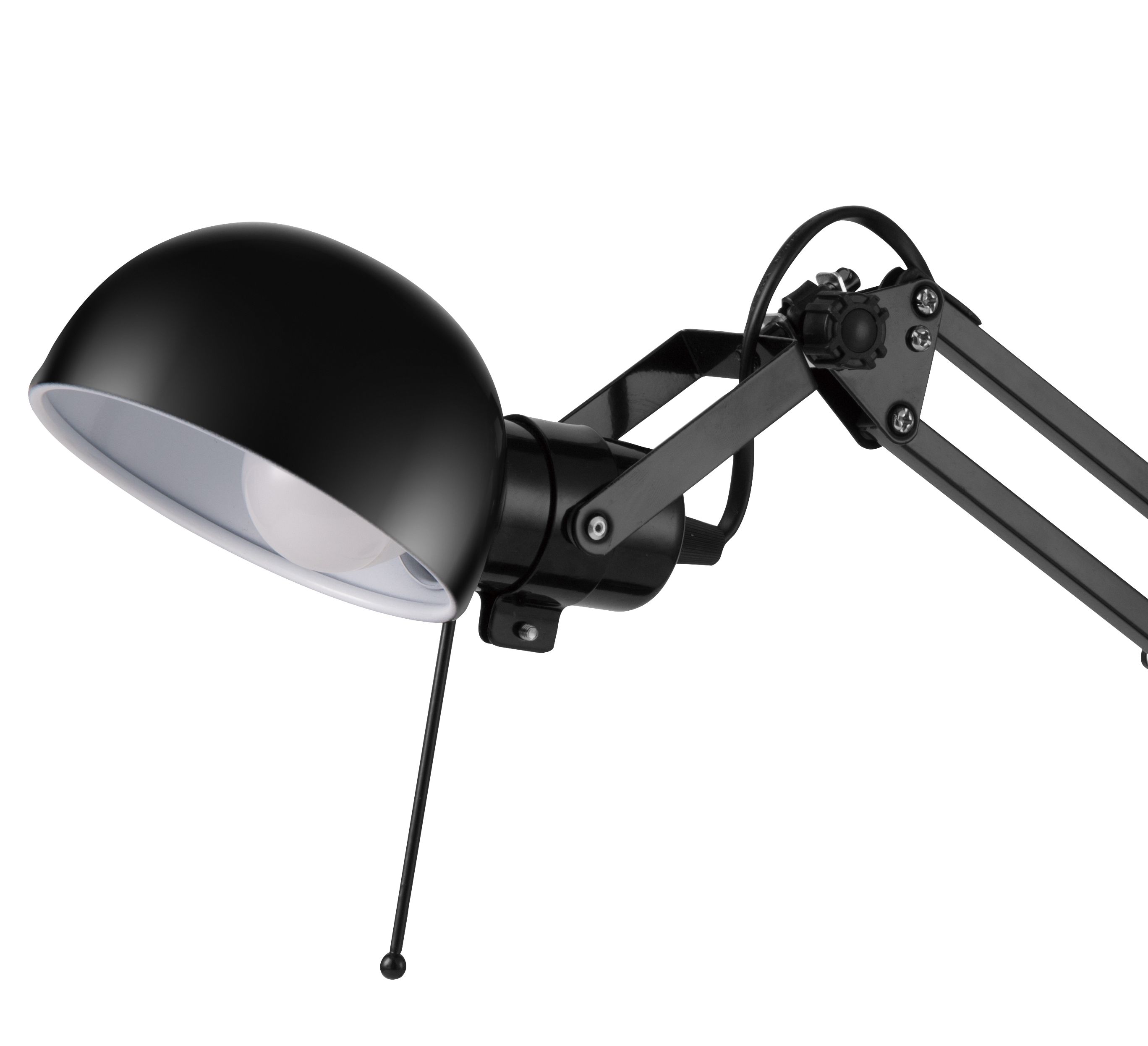 GoodHome Bakossi Gloss Black Table light