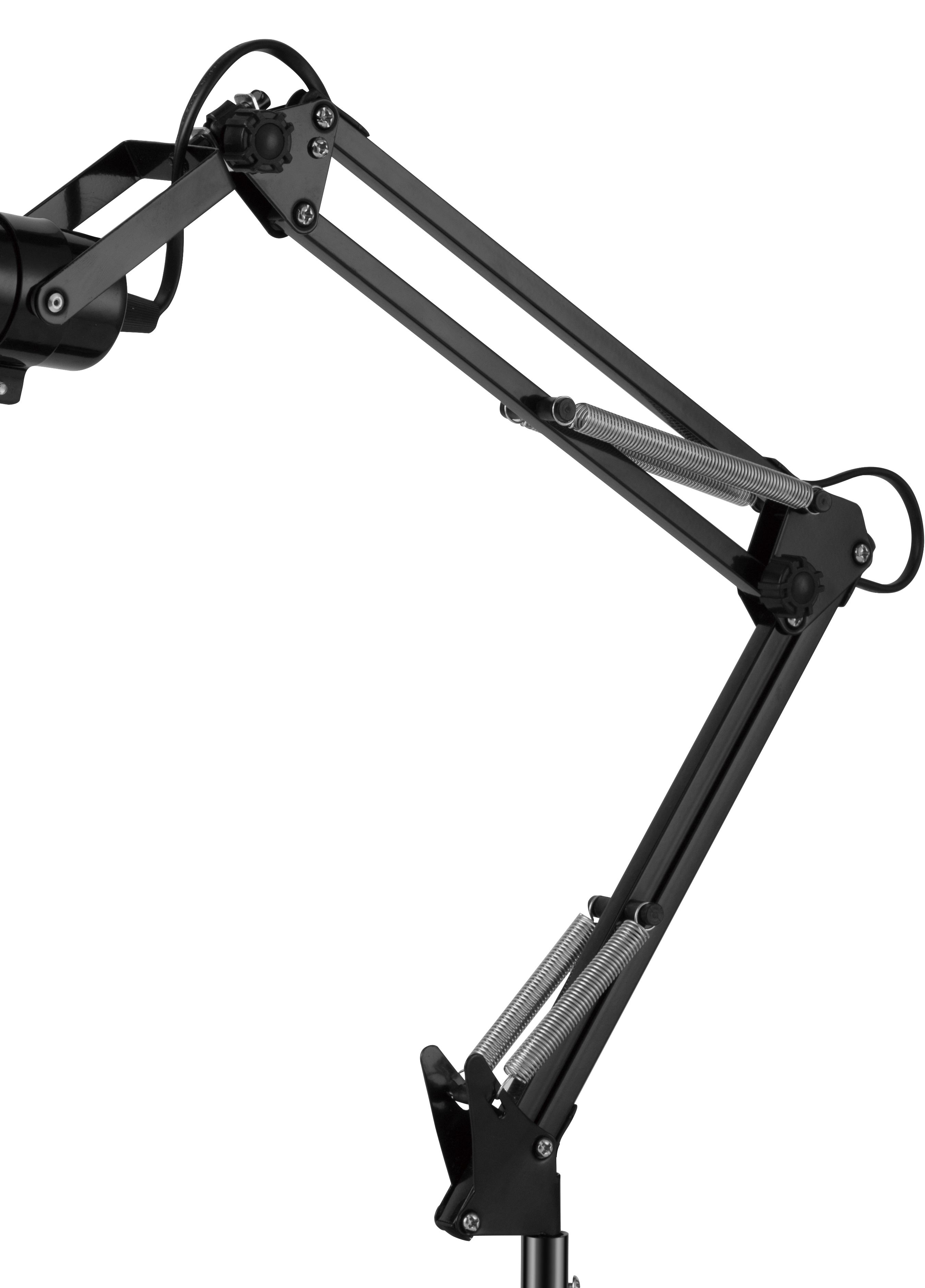GoodHome Bakossi Gloss Black Table light