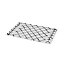 GoodHome Balan White & black Rectangular Bath mat (L)80cm (W)50cm