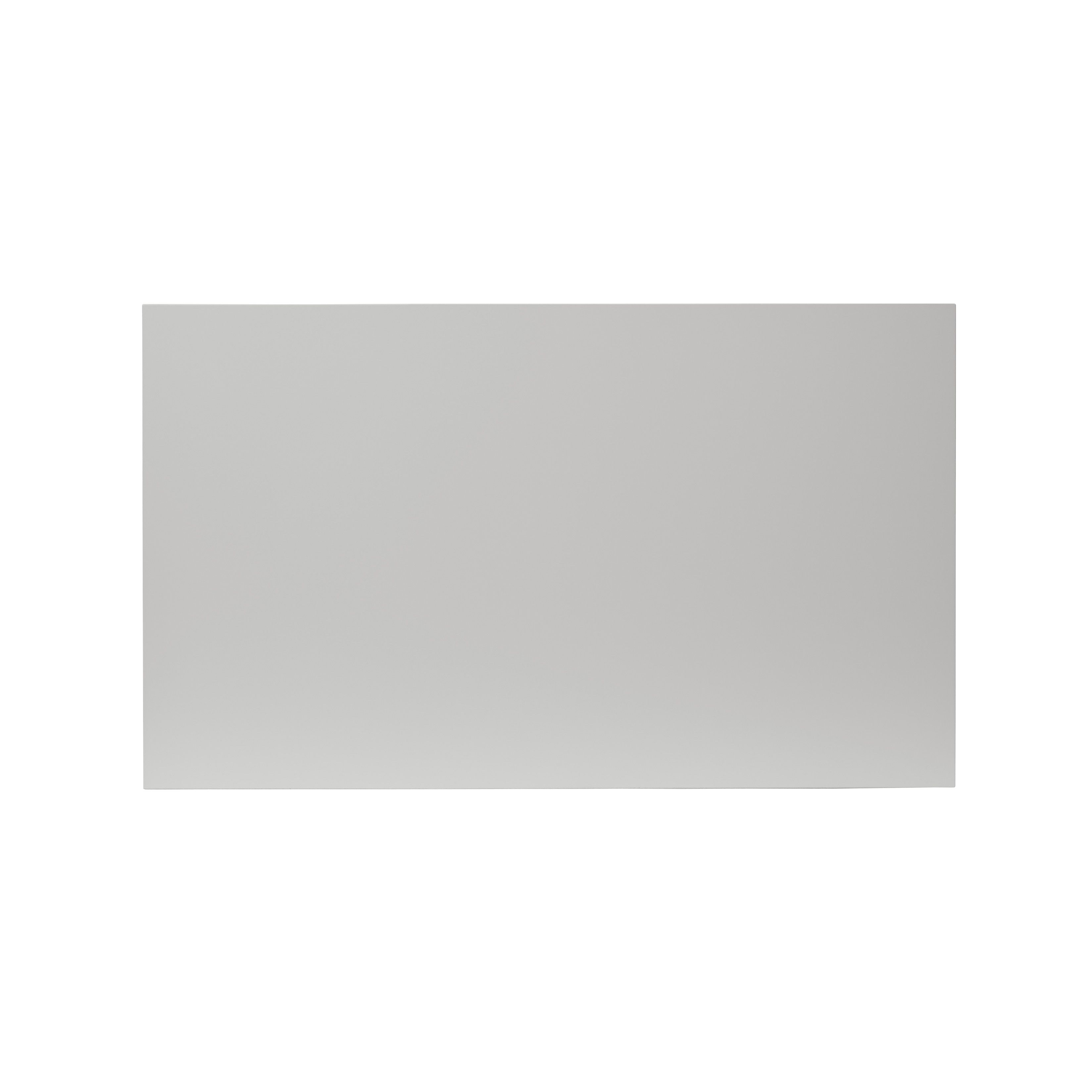 GoodHome Balsamita Matt grey Slab 2 drawer front, bridging door & bi-fold door 600mm