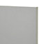 GoodHome Balsamita Matt grey slab Appliance Cabinet door (W)600mm (H)453mm (T)16mm