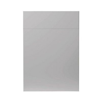 GoodHome Balsamita Matt grey Slab Door & drawer 500mm