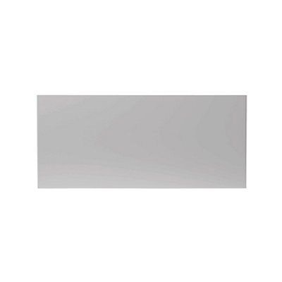 GoodHome Balsamita Matt grey Slab Drawerline Cabinet door (W)800mm (H)356mm (T)16mm