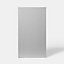 GoodHome Balsamita Matt grey slab Highline Cabinet door (W)450mm (H)715mm (T)16mm