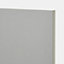 GoodHome Balsamita Matt grey slab Highline Cabinet door (W)450mm (H)715mm (T)16mm