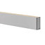 GoodHome Balsamita Matt grey slab Standard Appliance Filler panel (H)58mm (W)597mm