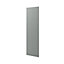 GoodHome Balsamita Matt grey slab Standard End panel (H)2010mm (W)570mm, Pair