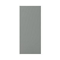 GoodHome Balsamita Matt grey slab Standard End panel (H)720mm (W)320mm