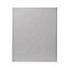 GoodHome Balsamita Matt grey slab Tall appliance Cabinet door (W)600mm (H)723mm (T)16mm