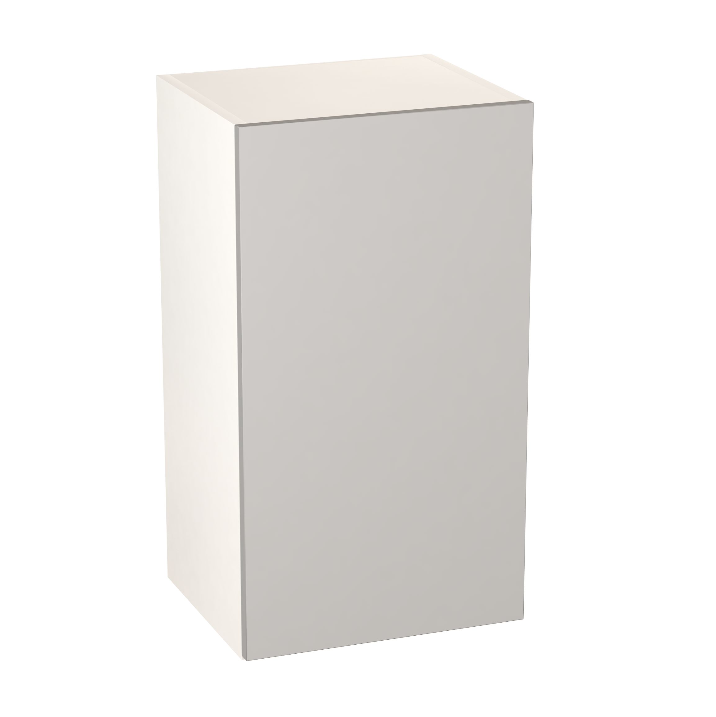 GoodHome Balsamita Matt grey slab Wall Kitchen cabinet (W)400mm (H)720mm