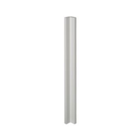 GoodHome Balsamita Matt grey Standard Corner post, (W)59mm