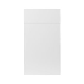 GoodHome Balsamita Matt white Door & drawer, (W)400mm (H)715mm (T)16mm