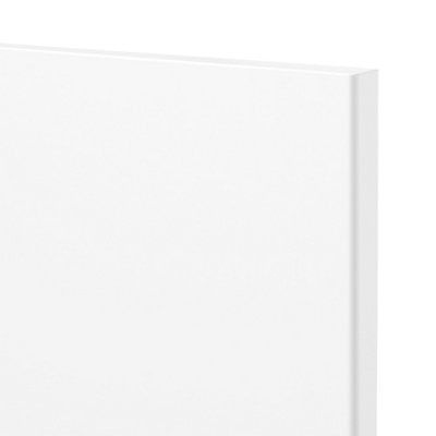 GoodHome Balsamita Matt white Drawer front (H)356mm (W)797mm (T)16mm