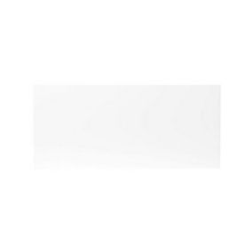 GoodHome Balsamita Matt white Matt white slab Drawer front (W)800mm