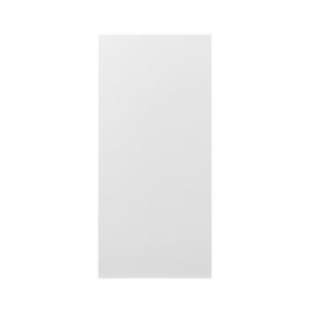 GoodHome Balsamita Matt white slab 70:30 Larder Cabinet door (W)600mm (H)1287mm (T)16mm
