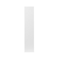 GoodHome Balsamita Matt white slab Highline Cabinet door (W)150mm (H)715mm (T)16mm
