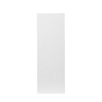 GoodHome Balsamita Matt white slab Highline Cabinet door (W)250mm (H)715mm (T)16mm