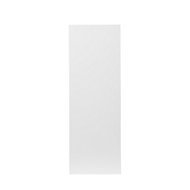 GoodHome Balsamita Matt white slab Highline Cabinet door (W)250mm (T)16mm