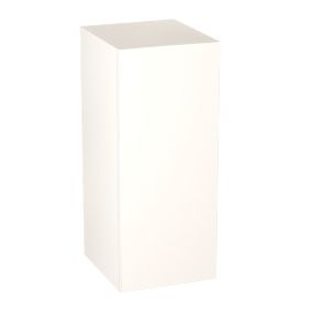 GoodHome Balsamita Matt white slab Wall Kitchen cabinet (W)300mm (H)720mm