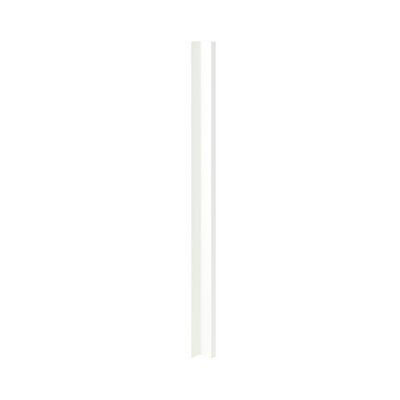 GoodHome Balsamita Matt white Tall Wall corner post, (W)59mm (H)895mm ...