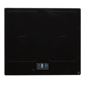 GoodHome Bamia GHIHAC60 4 Zone Glass Induction Hob (W)590mm - Black
