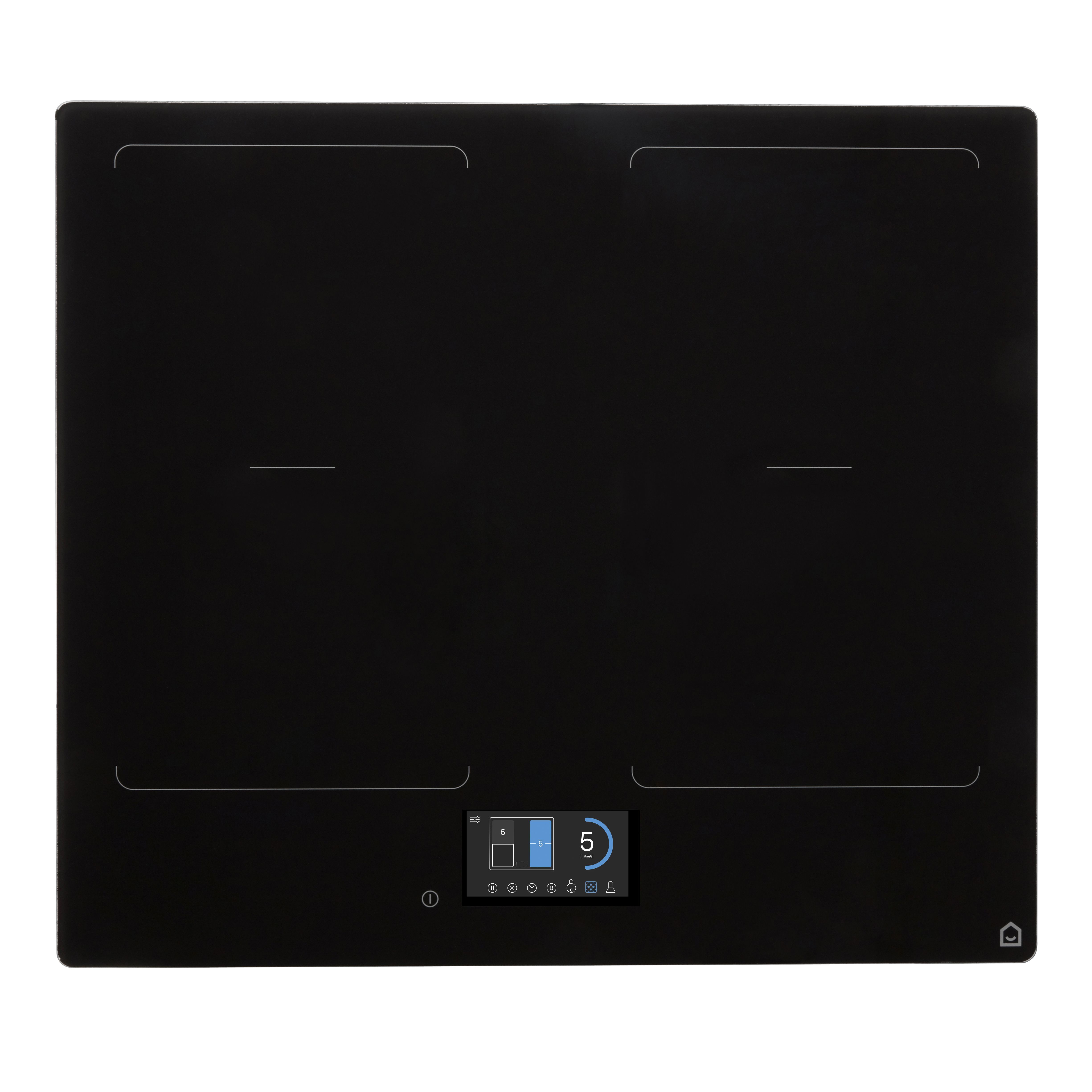 GoodHome Bamia GHIHAC60 (W)59cm Induction Hob - Black