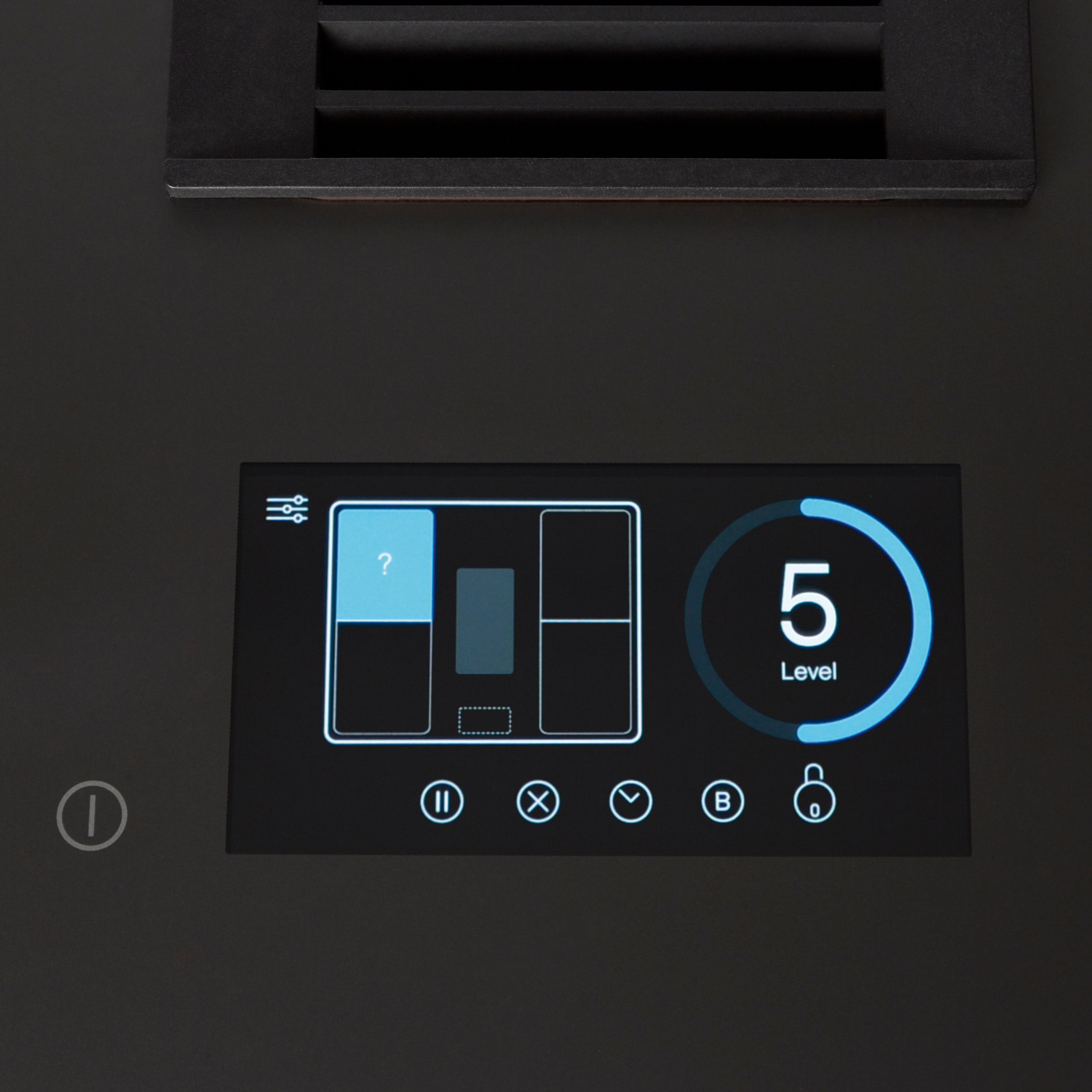 GoodHome Bamia GHIHEF77 4 burner Induction Hob 77cm - Black
