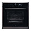 GoodHome Bamia GHMF71 Black Built-in Single Multifunction Oven