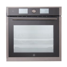 GoodHome Bamia GHMF71 Built-in Single Multifunction Oven - Black