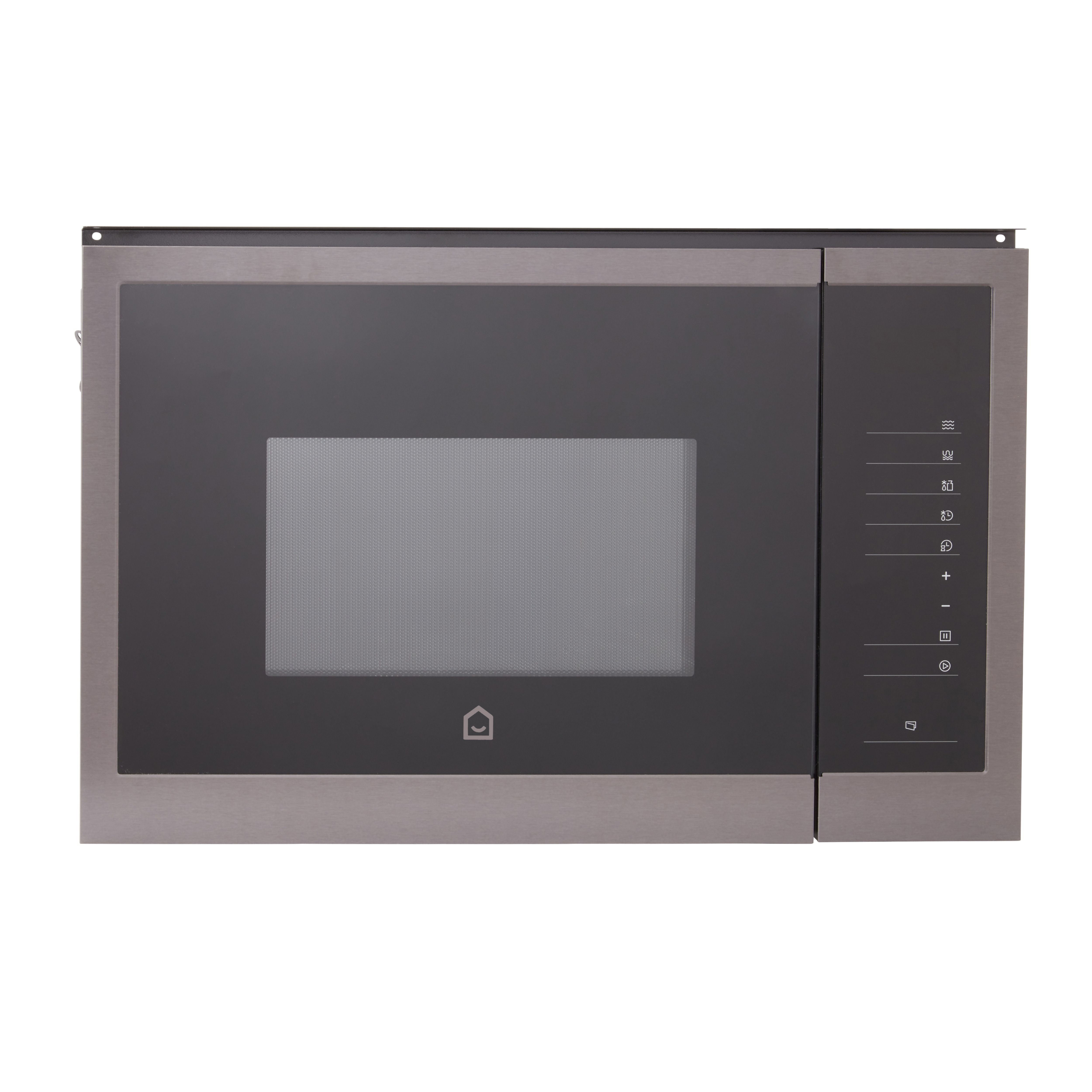 GoodHome Bamia GHMO25UK 25L Built-in Microwave - Brushed black