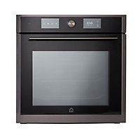 GoodHome Bamia GHOM71 Black Built-in Compact Multifunction with microwave Oven