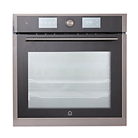 GoodHome Bamia GHPY71 Built-in Single Pyrolytic Oven - Black