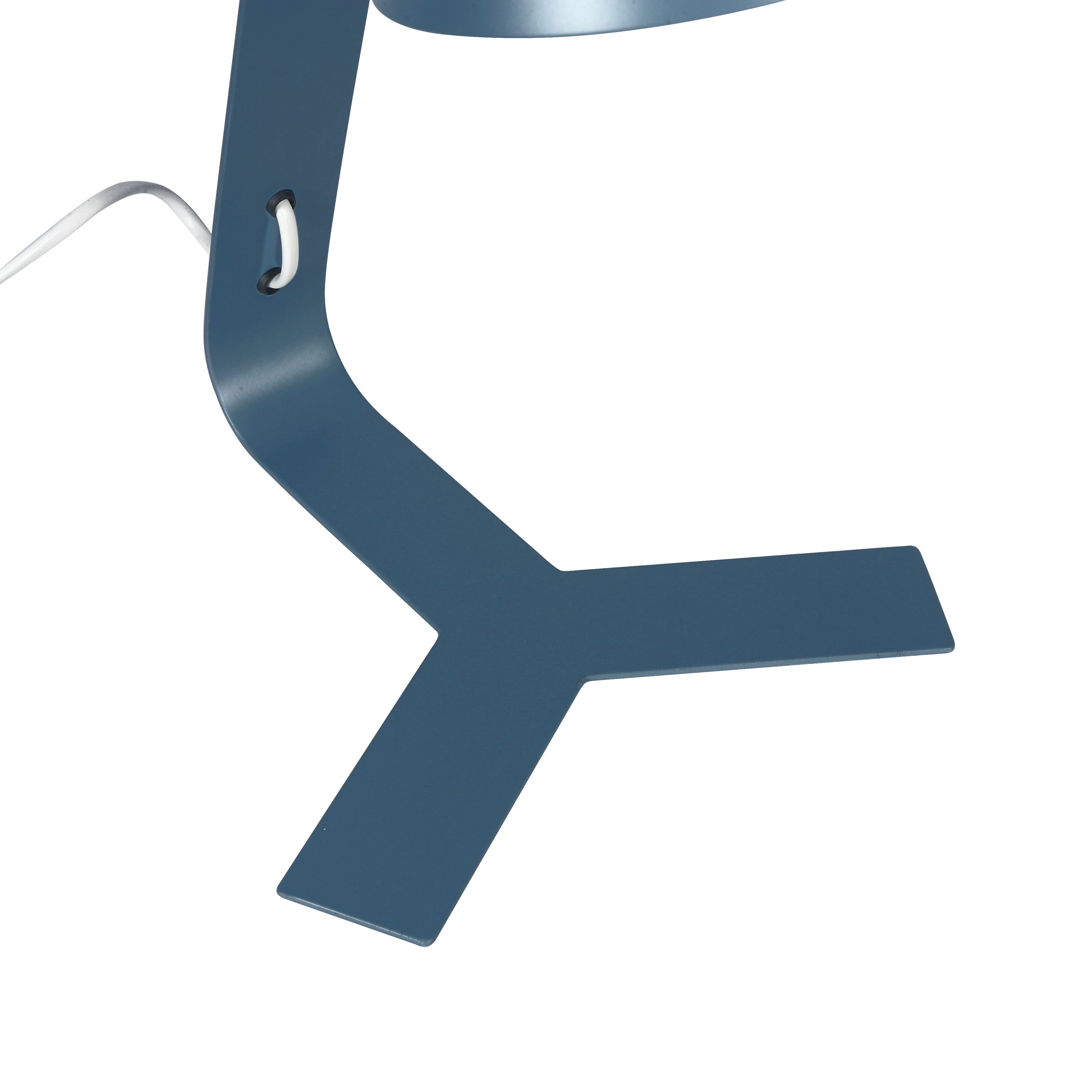 GoodHome Bangoran Matt Light blue Table light