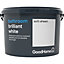 GoodHome Bathroom Brilliant white Soft sheen Emulsion paint, 2.5L